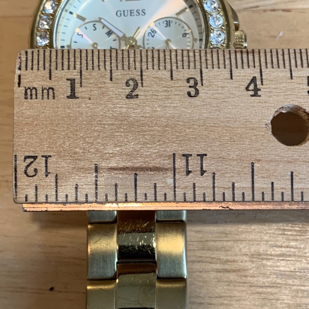 Guess Crystal Bezel Multi Function Waterpro Watch - image 5
